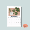 Calendario botanico 2025 plantas