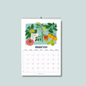 Calendario botanico 2025 plantas