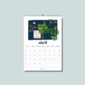 Calendario botanico 2025 plantas