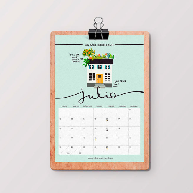 Calendario "Un año hortelano" descargable - Imagen 9