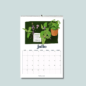 Calendario botanico 2025 plantas