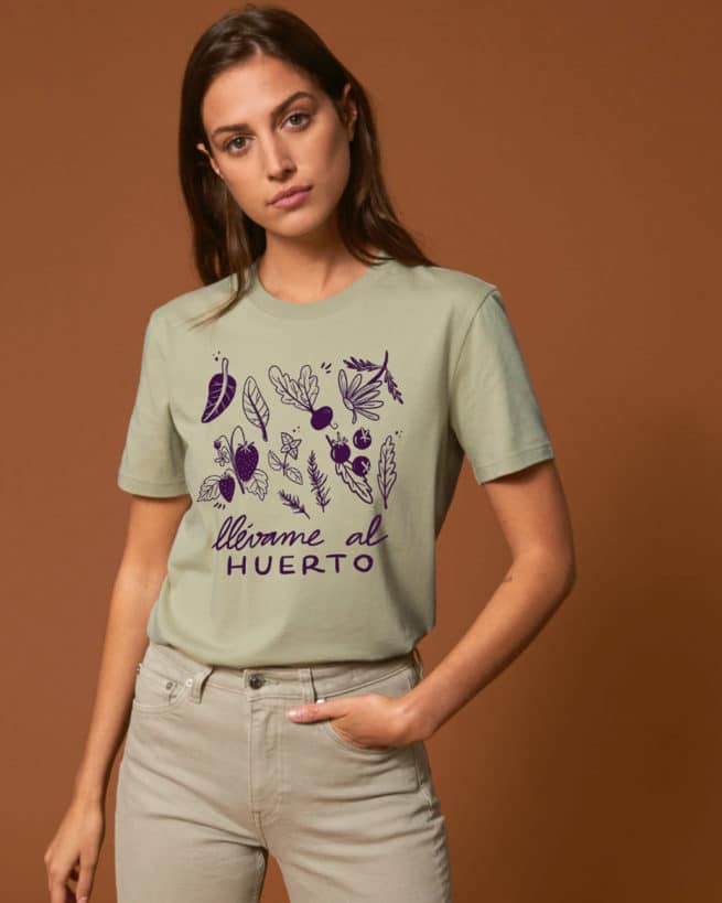 Camiseta llévame al huerto