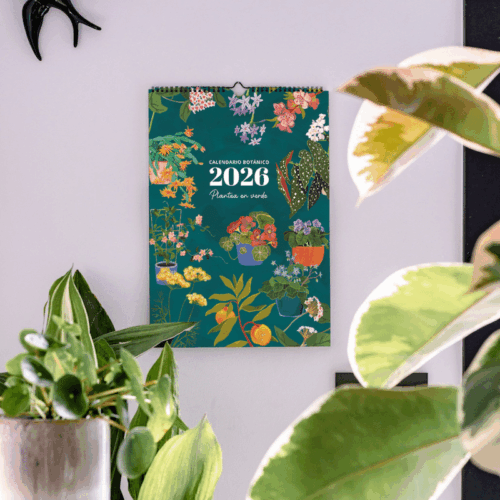 Calendario Botánico en papel 2026