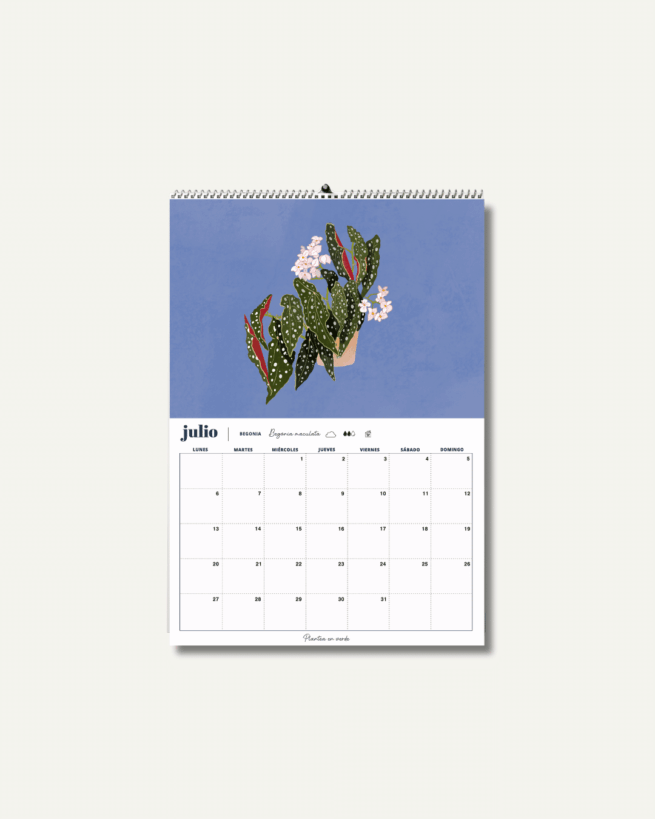 calendario botanico julio calendario botanico julio