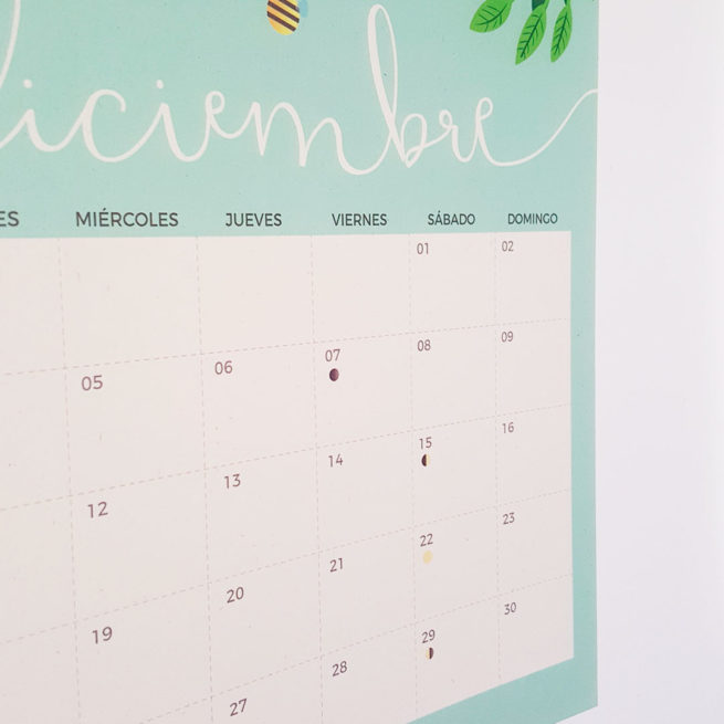 Calendario "Un año hortelano" en papel 2018 - Imagen 17